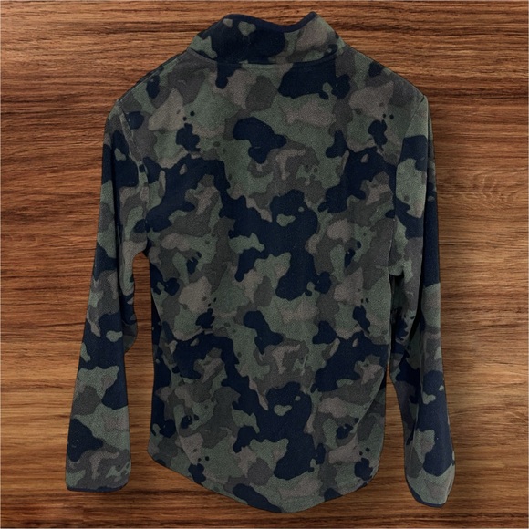 Starter Men’s Army Camo Fleece 1/4 Zip Pullover. Size Medium - Picture 2 of 5